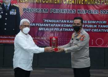 Jalankan 100 Hari Program Prioritas Jenderal Listyo Sigit, Humas Polri Gelar Pelatihan Konten Kreatif