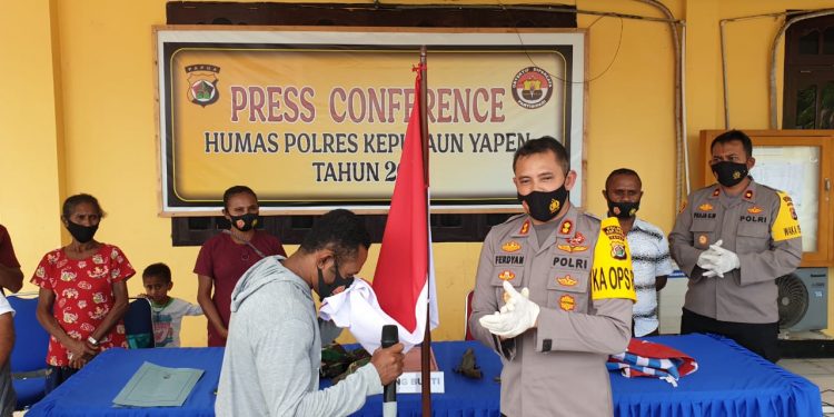 Komandan KKB Wilayah Kosiwo Mantapkan Diri Kembali ke NKRI