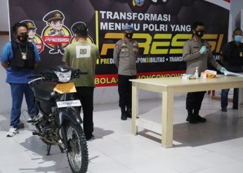 Beraksi di BMR, Tersangka Curanmor Dibekuk Tim Gabungan 3 Polres