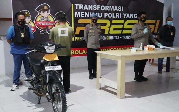Beraksi di BMR, Tersangka Curanmor Dibekuk Tim Gabungan 3 Polres