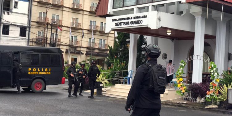 Pasca Ledakan Bom di Makassar, Polda Sulut dan Jajaran Tingkatkan Patroli