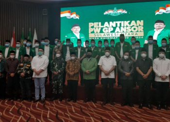 Yusra Dilantik Ketua GP Ansor Sulut, Ini Kata Ketum dan Gubernur Sulut