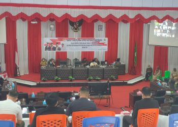Bahas LKPJ Walikota 2020, DPRD Kotamobagu Gelar Paripurna