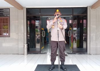 Kapolda Sulut Ajak Personel Polres Kepulauan Sangihe Semangat Laksanakan Tugas