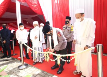 Resmikan Ponpes Tajul Falah Banten, Kapolri: Silahturahmi dengan Ulama Jangan Pernah Putus