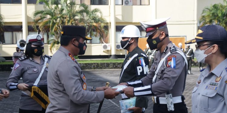 Polda Sulut dan Jajaran Gelar Operasi Keselamatan Samrat 2021, ini Sasarannya