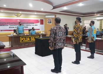 Di Hadapan Kapolda Sulut, Peserta Seleksi Penerimaan Terpadu Akpol 2021 Sepakat Hindari KKN