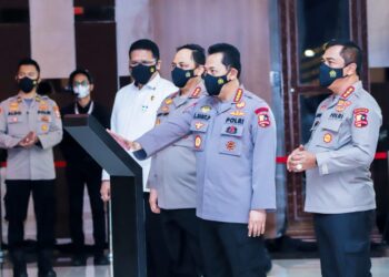 Lauching SP2HP Online, Kapolri: Semoga Tidak Ada Lagi Sumbatan Komunikasi