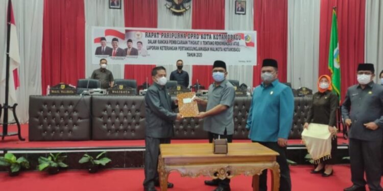 Usai Dibahas Secara Cermat dan Teliti, Dekot Gelar Paripurna Tingkat II LKPJ Walikota Tahun 2020