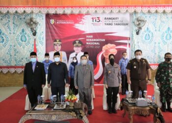 Ikut Upacara Harkitnas, Ketua Mekal Ajak Generasi Muda Kotamobagu Bangkit Lebih Tangguh