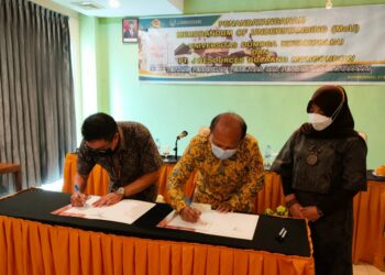 Saling Dukung: UDK – PT JRBM Teken MoU