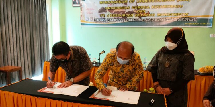 Saling Dukung: UDK – PT JRBM Teken MoU