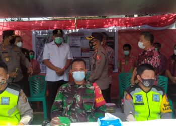 Forkopimda Cek Pos Penyekatan Mudik di Perbatasan Sulut-Gorontalo