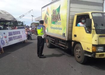 728 Kendaraan Diputar Balik Polda Sulut Selama Operasi Ketupat Samrat 2021