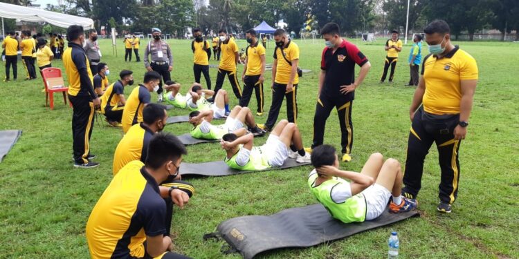 Wakapolda Sulut Pantau Uji Kesjas Catar Akpol