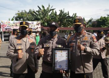 Aipda Herdianto Mamonto Terima Penghargaan Kapolda Sulut, ini Sederet Prestasinya