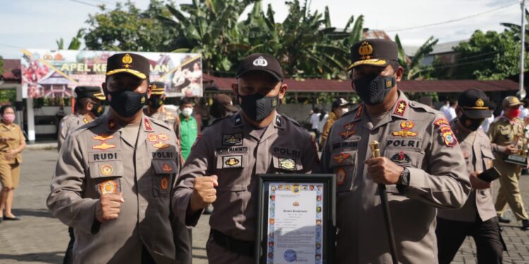 Aipda Herdianto Mamonto Terima Penghargaan Kapolda Sulut, ini Sederet Prestasinya