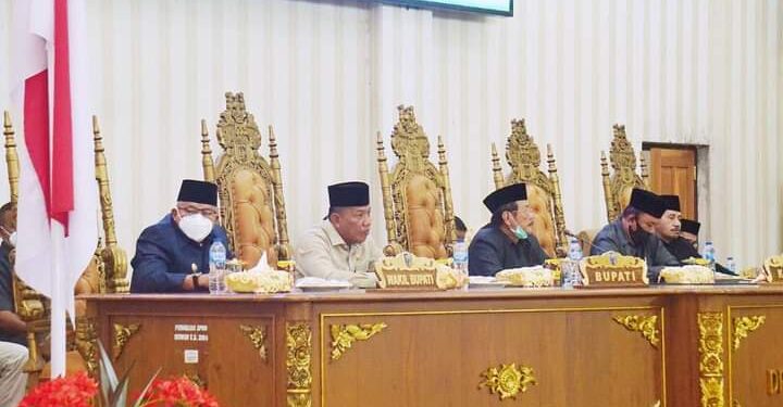 Terkait LKPJ Bupati, Dewan Beri Catatan Strategis Dalam Bentuk Rekomendasi