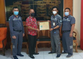 Raih Penghargaan Zero Accident Tingkat Nasional Pada Proyek Bendungan Pindol, Pihak PT. PP Tingkatkan Komitmen K3