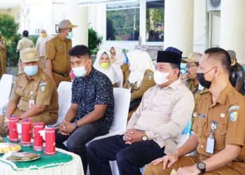 Juara MMA Windri Patilima Terundang Khusus di Apel Kerja Bersama Pemkab Bolmut 