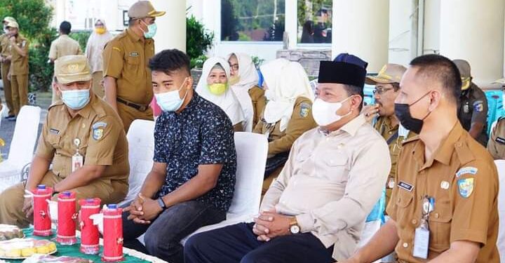 Juara MMA Windri Patilima Terundang Khusus di Apel Kerja Bersama Pemkab Bolmut