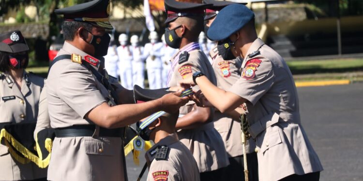 Kapolda Irjen Pol Nana Sudjana Lantik 317 Bintara Remaja, Lulusan SPN Polda Sulut