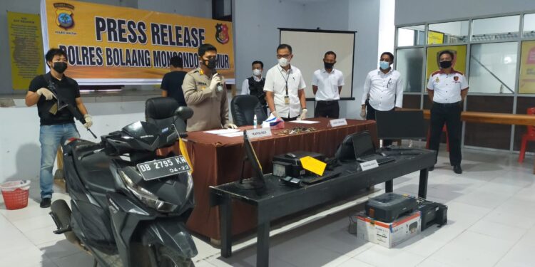 Polres Boltim Berhasil Amankan Spesialis Curanik