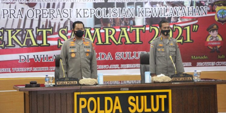 Wakapolda Sulut Buka Latpraops Pekat Samrat 2021