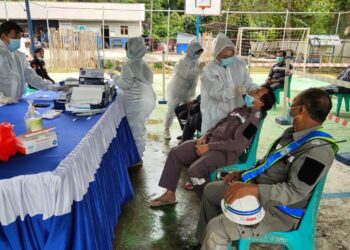 Wujudkan Suasana Sehat dan Aman di Masa Pandemi, PT PP Gelar Rapid Test Rutin