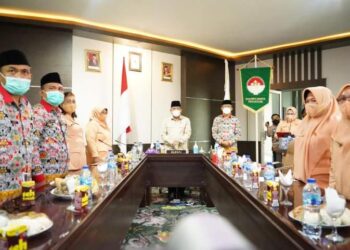 Bupati Bolmut, Gelar Pengukuhan DWP Secara Virtual