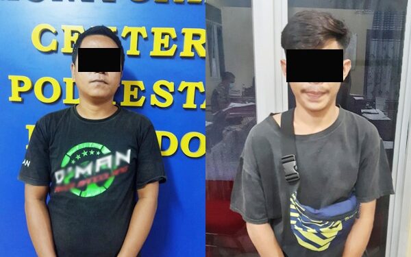 Ops Pekat Samrat 2021, Polresta Manado Amankan 2 Tersangka Togel Online