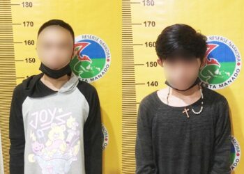 Sehari, Polresta Manado Amankan Dua Tersangka Sabu