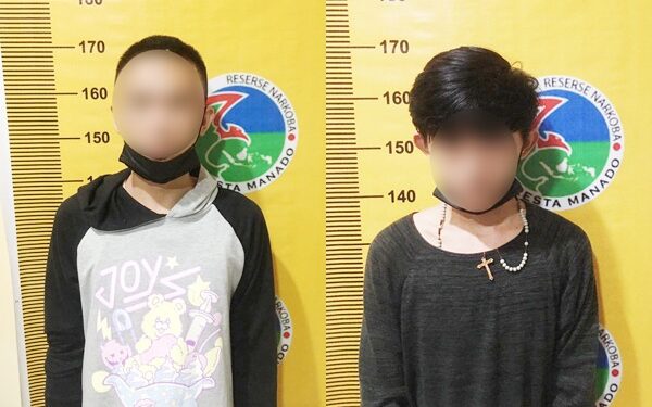 Sehari, Polresta Manado Amankan Dua Tersangka Sabu