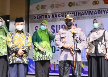 Gandeng Muhammadiyah, Kapolri: Sangat Membantu Percepatan Vaksinasi