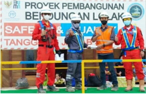 Komitmen Keselamatan Kerja, PT PP Berikan Reward dan Punishment Kepada Karyawan