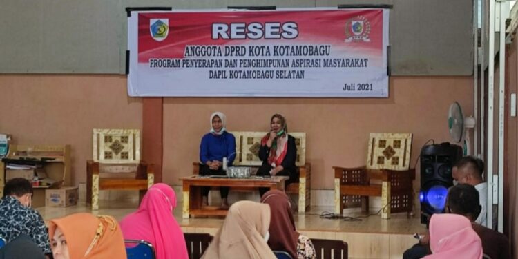 Serap Asmara Saat Reses, Dua Srikandi Kotsel Siap Perjuangkan