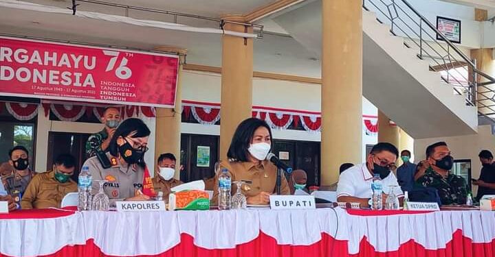 Dirapat Virtual, Bupati Yasti Sampaikan Gambaran Kondisi Bolmong Dimasa Pandemi