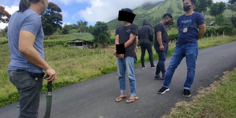 Gara-Gara Mabuk, Wil Aniaya Bily, Totosik Polres Tomohon Jemput Tersangka