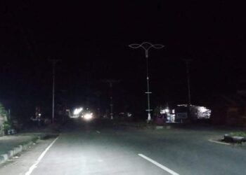 Warga Sayangkan Lampu Jalan Ibukota Bolmong Tak Maksimal