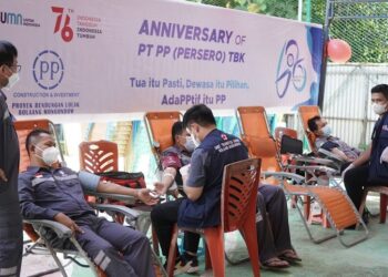 Rayakan HUT Ke-68, PT PP Tbk Gelar Giat Kemanusiaan
