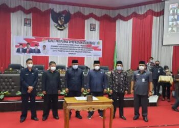 Peringkat I Nasional, Di Sidang Paripurna, Ketua DPRD Kotamobagu Apresiasi Prestasi Puskesmas Mocil