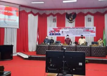 DPRD Kotamobagu Gelar Paripurna Tahap I KUA -PPAS Perubahan Tahun 2021