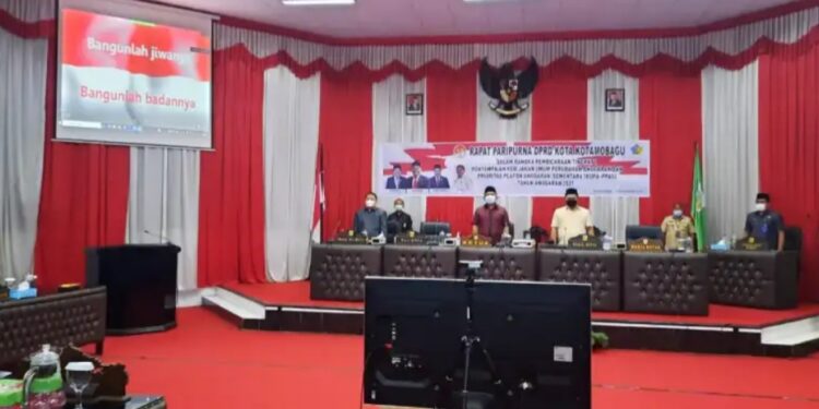 DPRD Kotamobagu Gelar Paripurna Tahap I KUA -PPAS Perubahan Tahun 2021