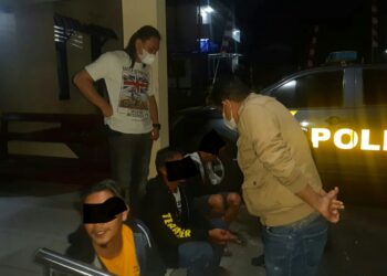 Mabuk dan Ugal-Ugalan di Jalan Raya, 3 Lelaki ini Diamankan Tim Totosik Polres Tomohon