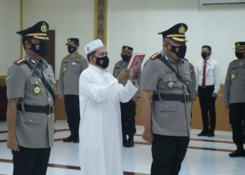 Sertijab Dirresnarkoba Polda Sulut, Kombes Pol Budi Samekto Gantikan Kombes Pol Indra Lutrianto