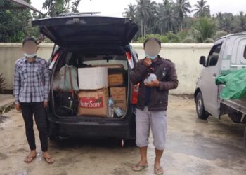 Dua Jam Operasi, Polres Bolmong Amankan 975 Liter Cap Tikus