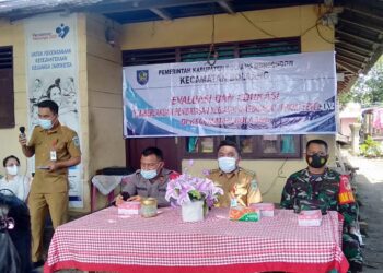 PPKM Bolmong Naik Level, Pimcam Bolaang Genjot Sosialisasi dan Edukasi Partisipasi Vaksinasi