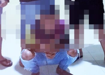 Aniaya Pakai Pisau Sangket Taji, Lelaki MT Diamankan di Polsek Maesa