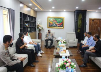 Tingkatkan Kemitraan, Kapolda Sulut Terima Kunjungan Pengurus PWI