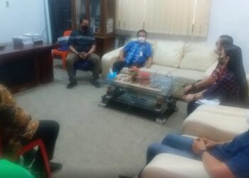 Setwan Kotamobagu Terima Kunjungan Plt Sekretaris DPRD Provinsi Sulut